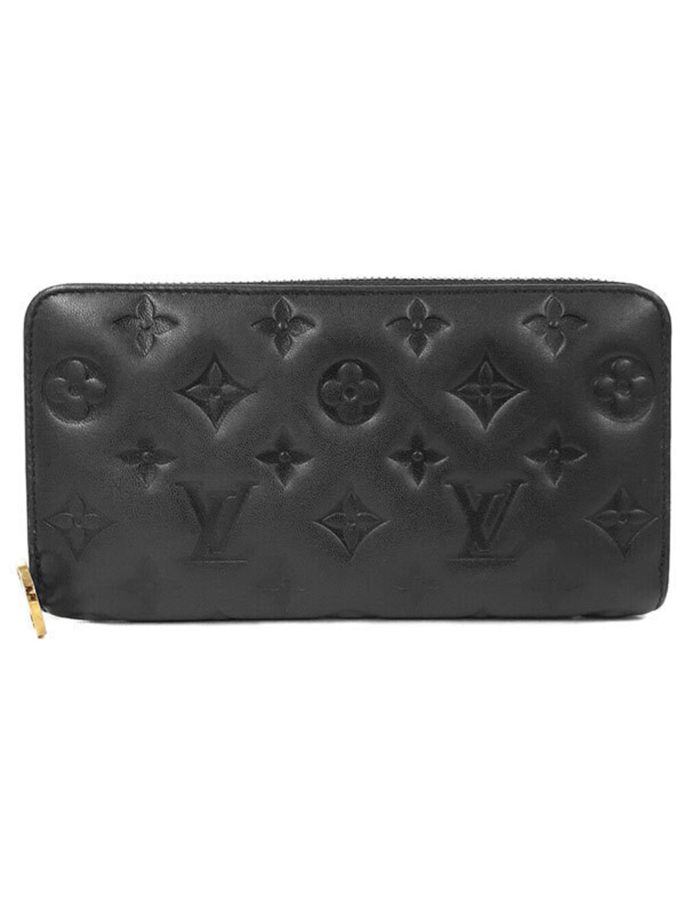 Louis Vuitton Monogram Zippy Wallet Round Zipper Long